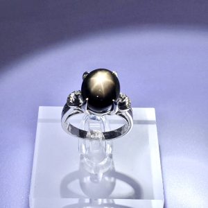 BLACK STAR SAPPHIRE 22