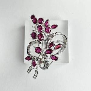 RUBY BROOCH 11