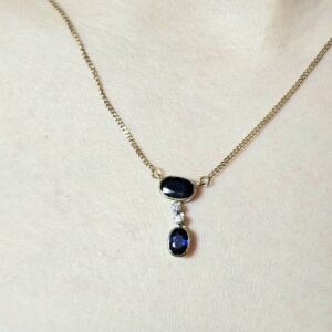 BLUE SAPPHIRE NECKLACE 01