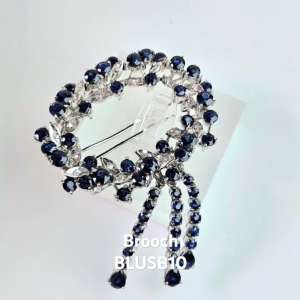 BLUE SAPPHIRE BROOCH 10