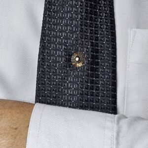 BLACK STAR SAPPHIRE TIE TACK 06