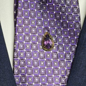 AMETHYST TIE TACK 02