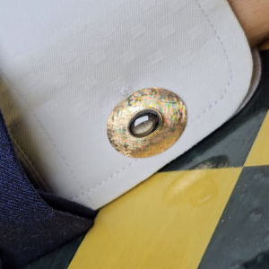 BLACK STAR SAPPHIRE CUFF LINK 04