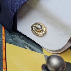 BLACK STAR SAPPHIRE CUFF LINK 03