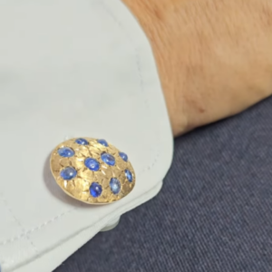 BLUE SAPPHIRE CUFF LINK 01
