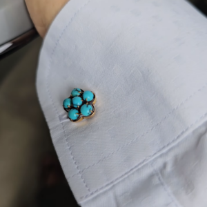 TURQUOISE CUFF LINK 02