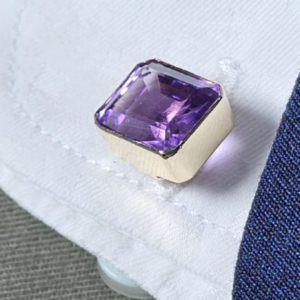 AMETHYST CUFF LINK 01